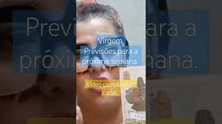 Virgem - Previsões para a próxima semana. #Virgem #Astrologia #tarot #viral #previsões