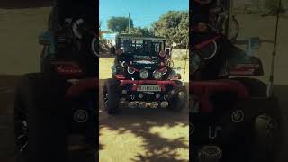 modified jeep video🎥#shorts #mahindra #modified #sidhumoosewala #trending #subscribe #youtube