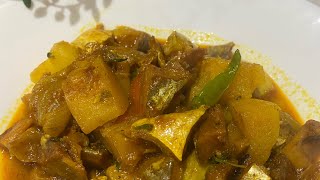 Dry fish with potatoes recipe//sylheti shutki Aloo recipe #shutki #recipe