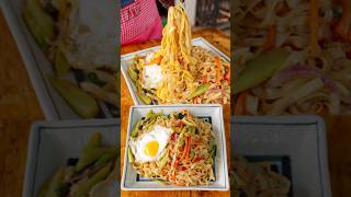 Asian Vegetable Stir-Fry Noodles | Easy and Quick Fried Noodles Recipe #shorts #food #asianfood