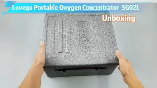 Unboxing Video for the portable oxygen concentrator SG02L