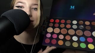 ASMR// Tapping on my Eyeshadow Collection!