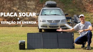 AGORA TEMOS ENERGIA ''INFINITA'' NO GOL MOTORHOME! DELTA 2 + PAINEL SOLAR 160W ECOFLOW.