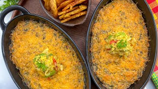 Codfish and Callaloo dip | Saltfish Recipe | Dip recipe || FRUGALLYT