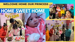 Welcome home our princess 👸 || Moi Borma holo 🎉 #welcome