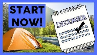 Start Now - Camping To Do List