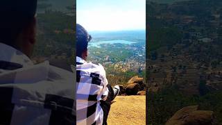 Desh Dekha Mountain 🏔️🩵 #shortvideo #jashpurtourism #vairalshorts