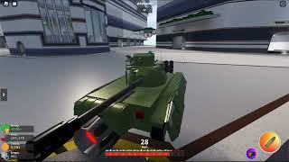 TANK BATTLE in Car Crushers 2 (Roblox)