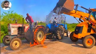 HD heavy tractor 🚜 HD heavy trolley tractor HD driving video HD tractor new video tractor HD tractor