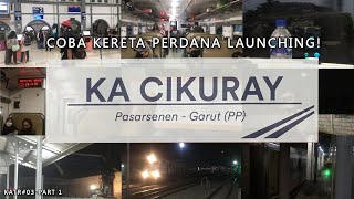 [KATR #03] MENCOBA KERETA BARU MENUJU GARUT! (Trip Report KA Cikuray) - Part 1