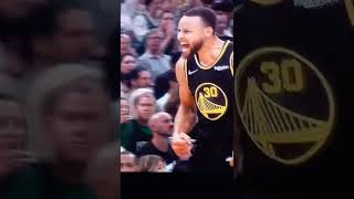 Stephen curry yells at Boston celtics crowd as Hits 3!!!😂😂