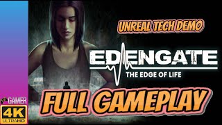 EDENGATE: The Edge of life - Full Gameplay ( 4K - No Commentary ) #unrealengine #walkthrough