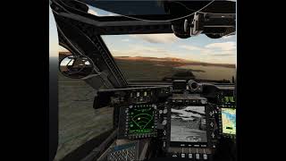 DCS in VR - Apache Fire Control Radar is IDDQD