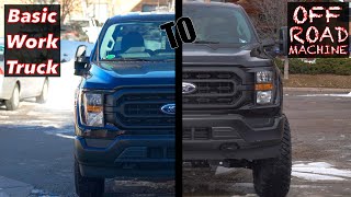 2023 Ford F150 Work Truck gets a MAJOR Upgrade / BDS 6” Lift F150