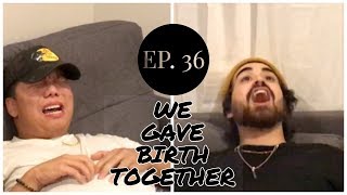 WE GAVE BIRTH TOGETHER! (PREGNANCY SIMULATOR) EP. 36