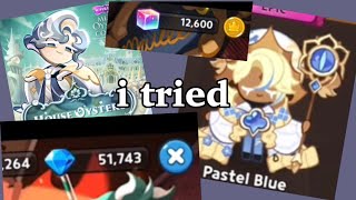 doing an insane amount of pulls in an attempt to get oyster cookie (+ costume draws) [cookie run]