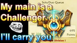 Can a smurf really carry you - League of Log