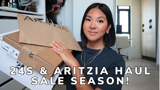 24S & PRE-CLIENTELE ARITZIA HAUL | SALE SEASON!