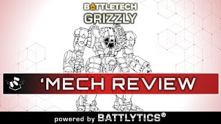 Grizzly: Battlytics | Mercenaries Kickstarter | BattleTech Mech Review | Clan Invasion