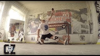 Vintage Goalie Catchball Training