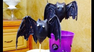 Bat Cake Pops / Cake Decorating