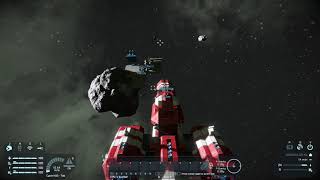 gravity motor blades vs red ship and red ship crash