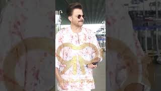 ANIL KAPOOR TRAVELLING TO MUSCAT SPOTTED AT AIRPORT 2022 SHORTS STORY VIDEO 2022