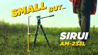 Mini Travel/Vlogging tripod - Sirui AM-223L tripod review