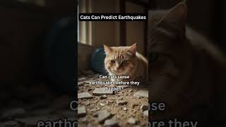 Cats Can Predict Earthquakes🐱🙀👀| agree or disagree?#daily #dailyfacts #cats