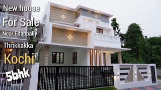 New house for sale in Kochi, near Edappally, Thrikkakkara | 2250 Sq.ft | 5BHK | Price 1.45cr