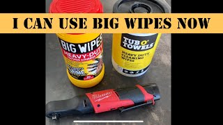 Big Wipe Wipes! No slimy Residue! I Can Use Wipes Now!