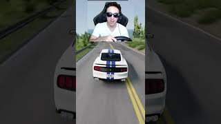 These Crashes With My Mustang Were Crazy In BeamNG.Drive!