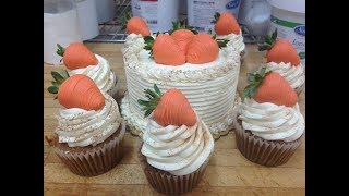 Carrot Cake and Cupcake Tutorial