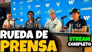 RUEDA DE PRENSA CON RONALDINHO Y BLESSD | STREAM COMPLETO | WESTCOL