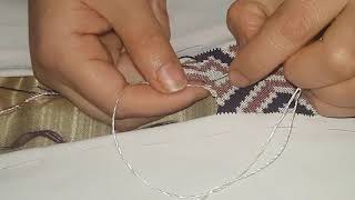 Learning how to sew randa part3 | تعلم راندة الاميرات بثلاثة الوان الجزء 3