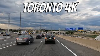 Toronto 4K VLOG - Journey from Mississauga to North York, City of Toronto