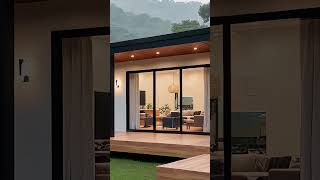 Rumah Modern Minimalis dengan Sentuhan Alam#rumahminimalis #desainmodern #rumahalami #teraskayu