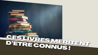 Ces livres 📚  méritent plus de hype !