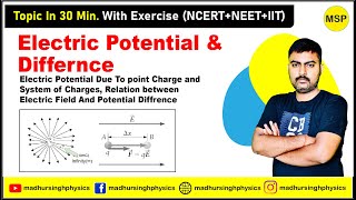 Electric Charges and Fields 11 | Electric Potential & Potential Difference | JEE MAINS/NEET II