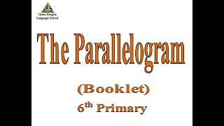 The Parallelogram (Booklet)