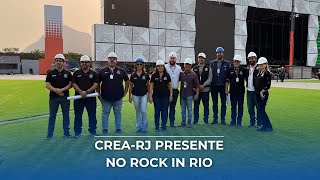 Crea-RJ presente no Rock In Rio