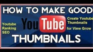 How  to  make  thumbnail and add  on youtube  videos  in  hindi /urdu