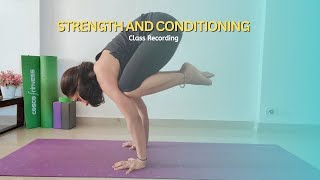 Full-Body Yoga Flow for Strength: Master Crow, Side Crow & Eka Pada