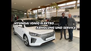 30.000 km Service bei Auto Sangl Landsberg und Abholung IONIQ Elektro Style