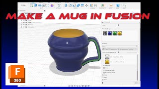 Make a Mug in Fusion 360