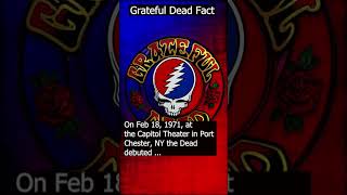 #gratefuldead #fact about the #debut of one of their greatest!