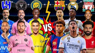 Al Hilal Inter Miami Al Nassr 🆚 Barcelona Real Madrid Liverpool😱