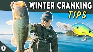 How to Catch Bass Deep Cranking This Winter with TylersReelFishing!