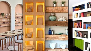 Modern Indoor Wall Niches Design Ideas / Shelves Design Ideas 😍