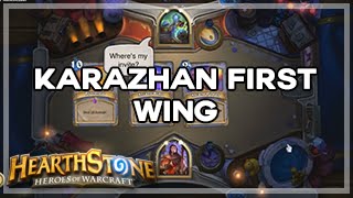 [Hearthstone] First Karazhan Wing, All Bosses on normal